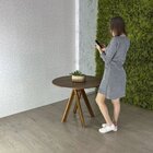 Conjunto Mesa De Jantar Redonda Lisa 90cm Amadeirada Com Cade