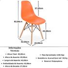 Conjunto Mesa De Jantar Redonda Luana Amadeirada Branca 120cm