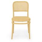 Conjunto Mesa De Jantar Redonda Majestic 70cm Branca Com 4 Ca