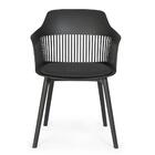 Conjunto Mesa De Jantar Redonda Majestic 70cm Branca Com 4 Ca