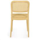 Conjunto Mesa De Jantar Redonda Majestic 70cm Preta Com 4 Cad