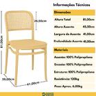 Conjunto Mesa De Jantar Redonda Majestic 70cm Preta Com 4 Cad