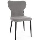 Conjunto Mesa De Jantar Redonda Marci 100cm Natural Com 4 Cad