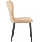 Conjunto Mesa De Jantar Redonda Marci 100cm Preta Com 4 Cadei