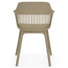 Conjunto Mesa De Jantar Redonda Marci 100cm Preta Com 4 Cadei