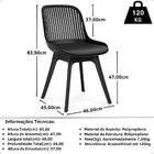 Conjunto Mesa De Jantar Redonda Marci 120cm Natural Com 4 Cad