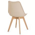 Conjunto Mesa De Jantar Redonda Marci 120cm Preta Com 4 Cadei