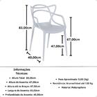 Conjunto Mesa De Jantar Redonda Marci Branca 100cm Com 4 Cade