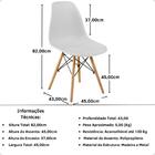 Conjunto Mesa De Jantar Redonda Marci Branca 100cm Com 4 Cade