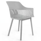 Conjunto Mesa De Jantar Redonda Marci Premium 120cm Branca Co