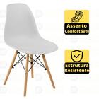 Conjunto Mesa De Jantar Redonda Marci Premium Natural 100cm C