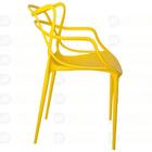 Conjunto Mesa De Jantar Redonda Marci Premium Preta 120cm Com