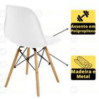 Conjunto Mesa De Jantar Redonda Marci Preta 120cm Com 4 Cadei