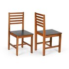 Conjunto Mesa De Jantar Redonda Tai 90cm Com Cadeiras Luna As