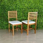 Conjunto Mesa De Jantar Redonda Tai 90cm Com Cadeiras Luna Es