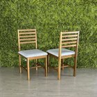 Conjunto Mesa De Jantar Redonda Tai 90cm Com Cadeiras Luna Es