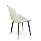 Conjunto Mesa De Jantar Redonda Talia Amadeirada Branca 120cm