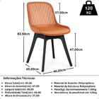 Conjunto Mesa De Jantar Redonda Talia Amadeirada Natural 120c