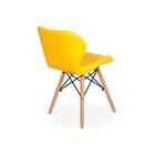 Conjunto Mesa De Jantar Redonda Talia Branca 120cm Com 4 Cade