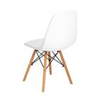 Conjunto Mesa De Jantar Redonda Talia Branca 120cm Com 4 Cade