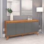 Conjunto Mesa De Jantar Retangular 160x80 Buenos Aires Com 6