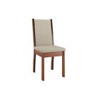 Conjunto Mesa De Jantar Retangular Lia Cherry/off White 150x8