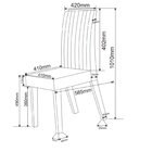 Conjunto Mesa De Jantar Retangular Manuela 160cm X 80cm Sem V