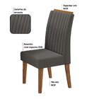 Conjunto Mesa De Jantar Retangular Viel 160x80cm Com Vidro E