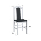 Conjunto Mesa De Jantar Retrô 6 Cadeiras 1 Cristaleira Móveis