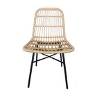 Conjunto Mesa De Jantar Rústica De Madeira Maciça Com 6 Cadei