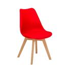 Conjunto Mesa De Jantar Talia Amadeirada Branca 120cm Com 6 C