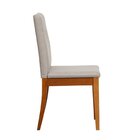 Conjunto Mesa De Jantar Tangará 95cm E 4 Cadeiras Estofadas T