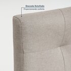 Conjunto Mesa De Jantar Tangará 95cm E 4 Cadeiras Estofadas T