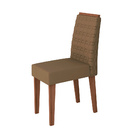 Conjunto Mesa De Jantar Veneza 1 60m Tampo De Madeira Com Vid