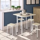 Conjunto Mesa Dobrável 4 Lugares Asti Narita