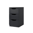 Conjunto Mesa Dobrável +  Gaveteiro 03 Gavetas Luxo