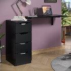 Conjunto Mesa Dobrável +  Gaveteiro 04 Gavetas