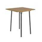 Conjunto Mesa Dobrável Com 4 Banquetas Bali Marrom / Mart. Pr