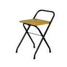 Conjunto Mesa Dobrável Com 4 Cadeiras Rústico Madeira Natural