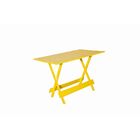 Conjunto Mesa Dobrável Retangular 120x70 Com 4 Cadeiras Em Ma