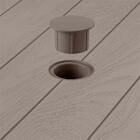 Conjunto Mesa E 04 Cadeiras Plasticas Com Braços Baru Rimax