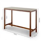 Conjunto Mesa E 2 Banquetas Bistrô Tiê Cabecasa Madeiraorigin