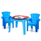 Conjunto Mesa E 2 Poltronas Infantil Desenhos Aranha