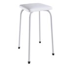 Conjunto Mesa E 4 Bancos Estofados Verona  Branco