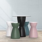 Conjunto Mesa E 4 Banquetas Bistrô  Preto/branco/verde/calla