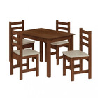 Conjunto Mesa E 4 Cadeiras Nativa Araúna