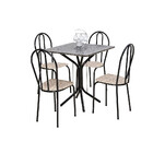 Conjunto Mesa E 4 Cadeiras Thais Artefamol