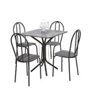 Conjunto Mesa E 4 Cadeiras Thais Artefamol