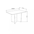 Conjunto Mesa E 6 Cadeiras Dani Sonetto