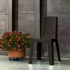 Conjunto Mesa E 6 Cadeiras Eterna Marrom Rimax